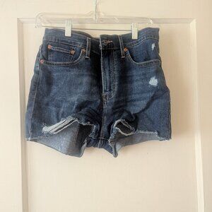 Levi's Cut Off Denim Shorts